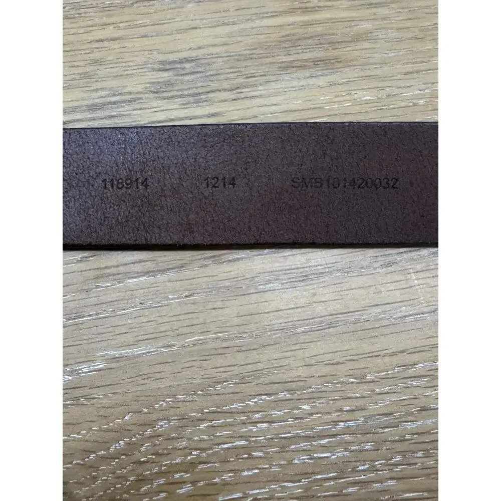 Fossil Men's Brown Leather Belt Size 32